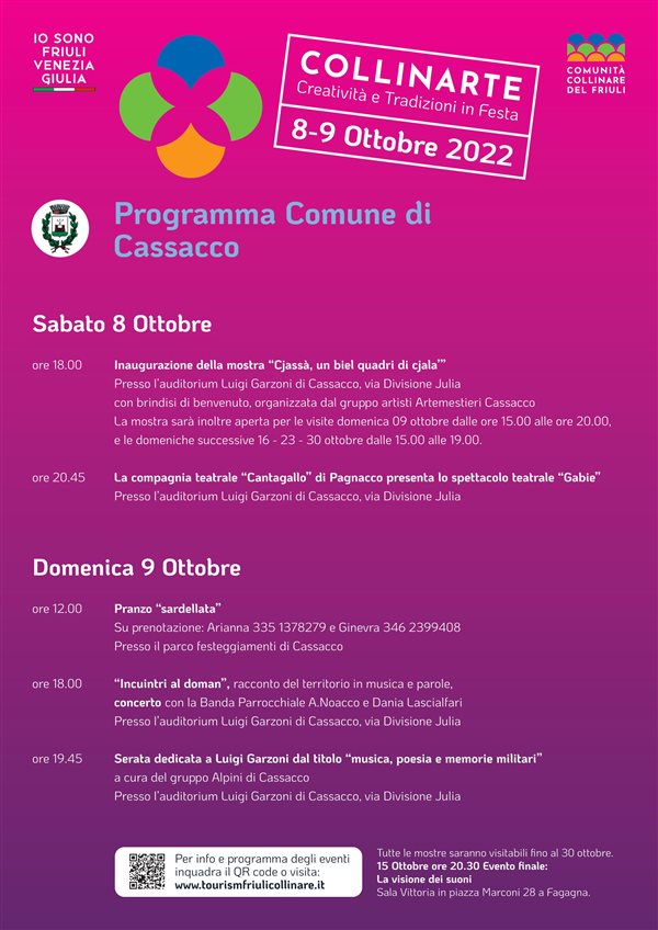 Sabato 8 ottobre